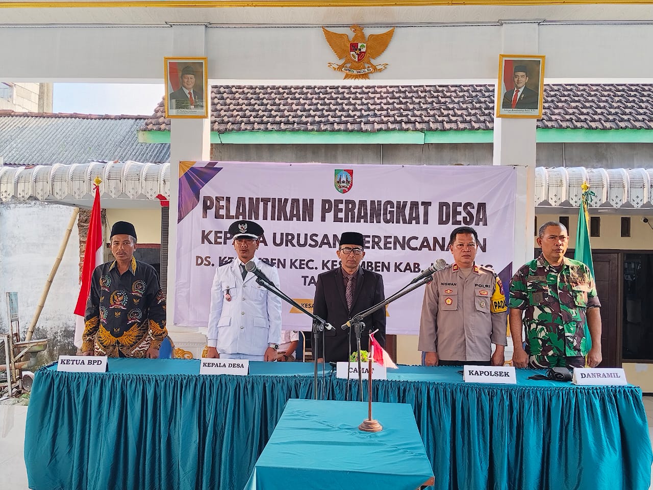 perangkat desa kesamben